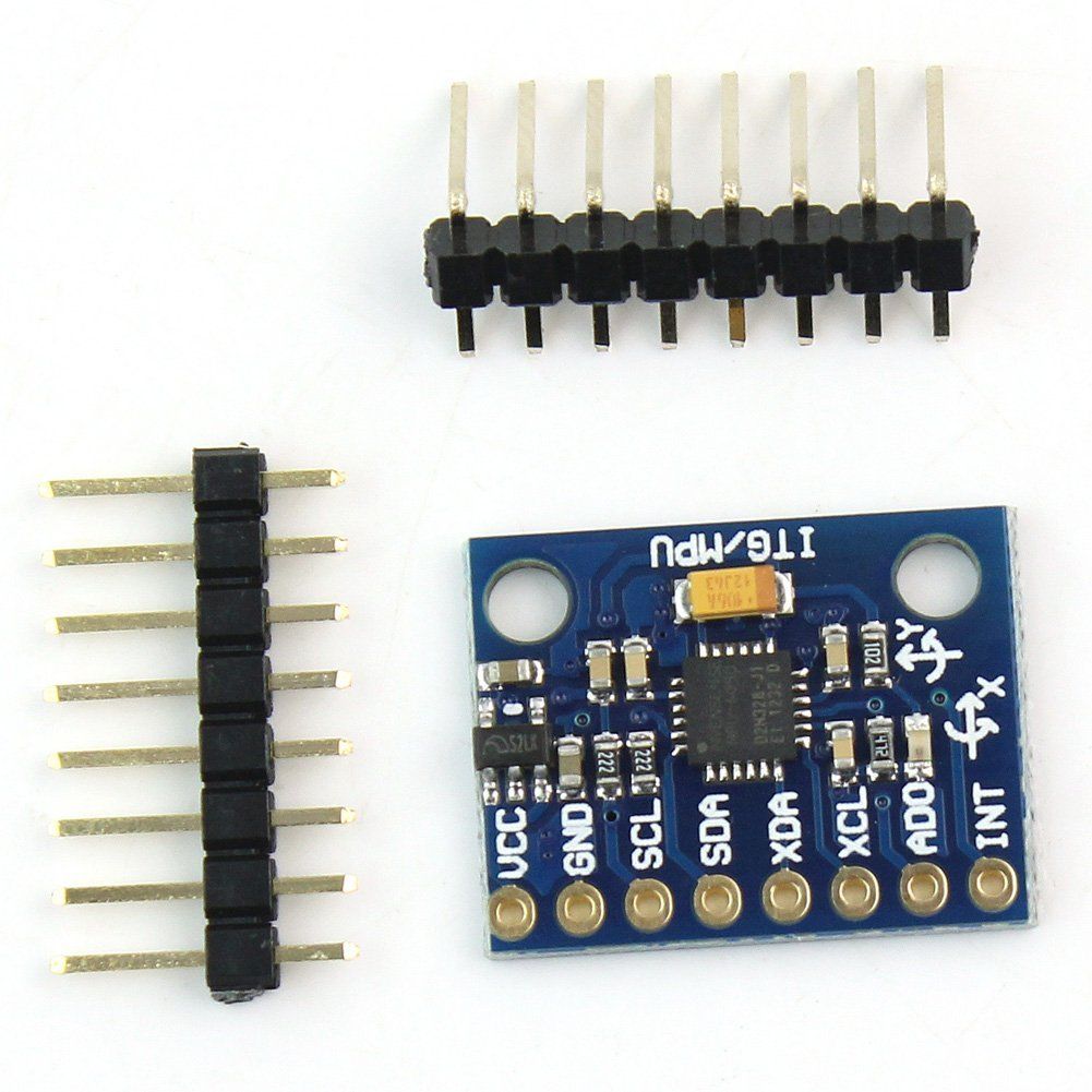 The module MPU-6050 - a board combining a 3-axis accelerometer with a 3-axis gyroscope. MPU_6050