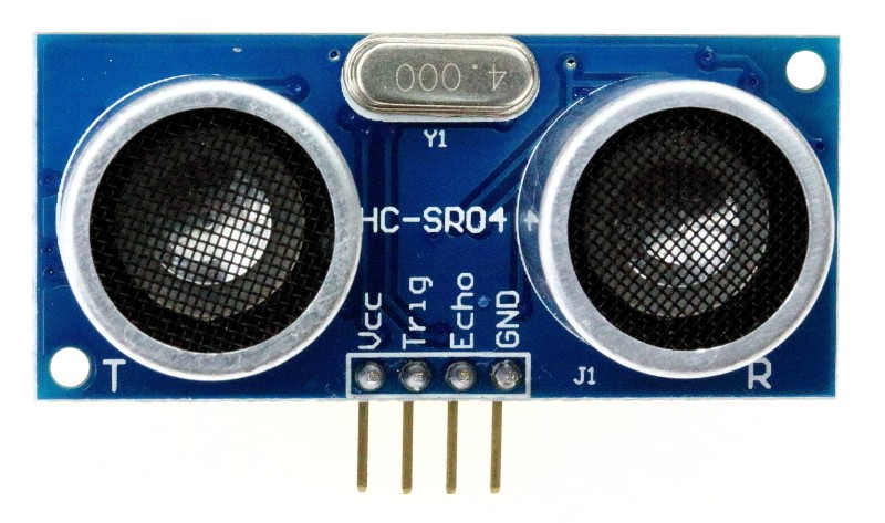 The ultrasonic distance sensor SR04. US_SR04